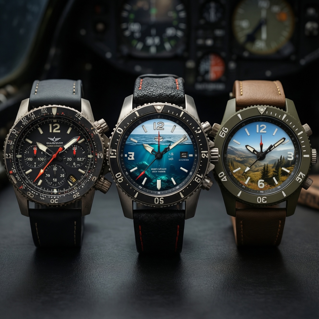 Инструментальные часы: чем отличаются полетные, дайверские и полевые модели и кому подходят