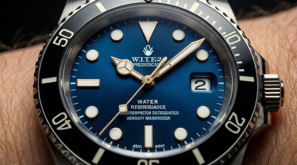 Что такое водозащита в часах: мифы, метки и реальная практика - иллюстрация