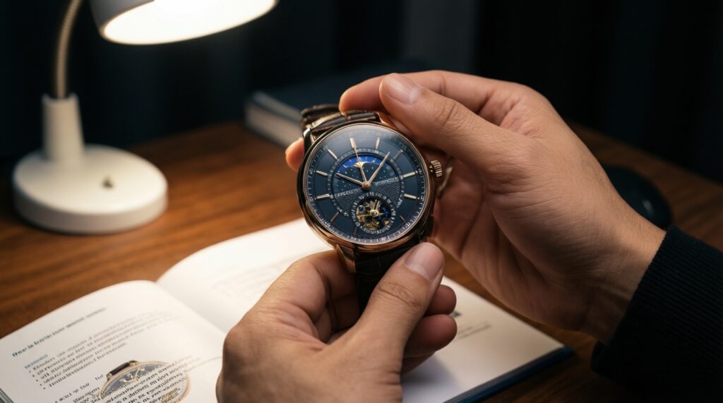 Как читать циферблат: основные усложнения простым языком - иллюстрация