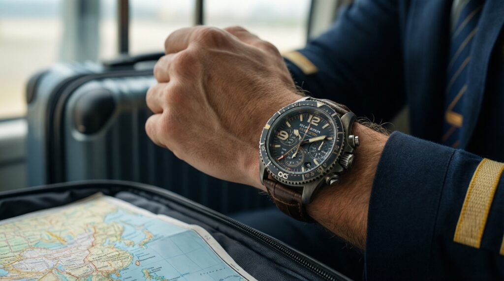 Пилотские часы: отличительные черты и легендарные модели - иллюстрация