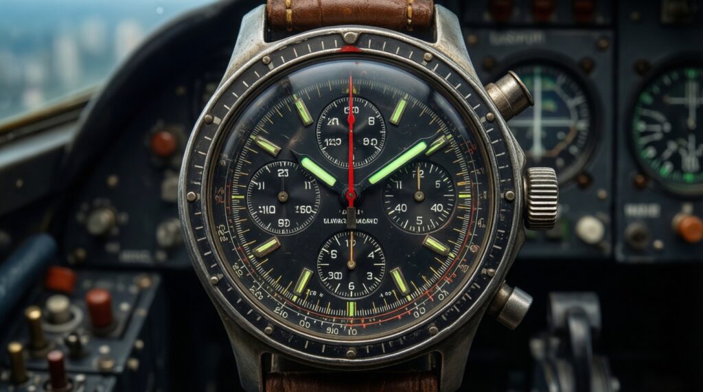Пилотские часы: отличительные черты и легендарные модели - иллюстрация