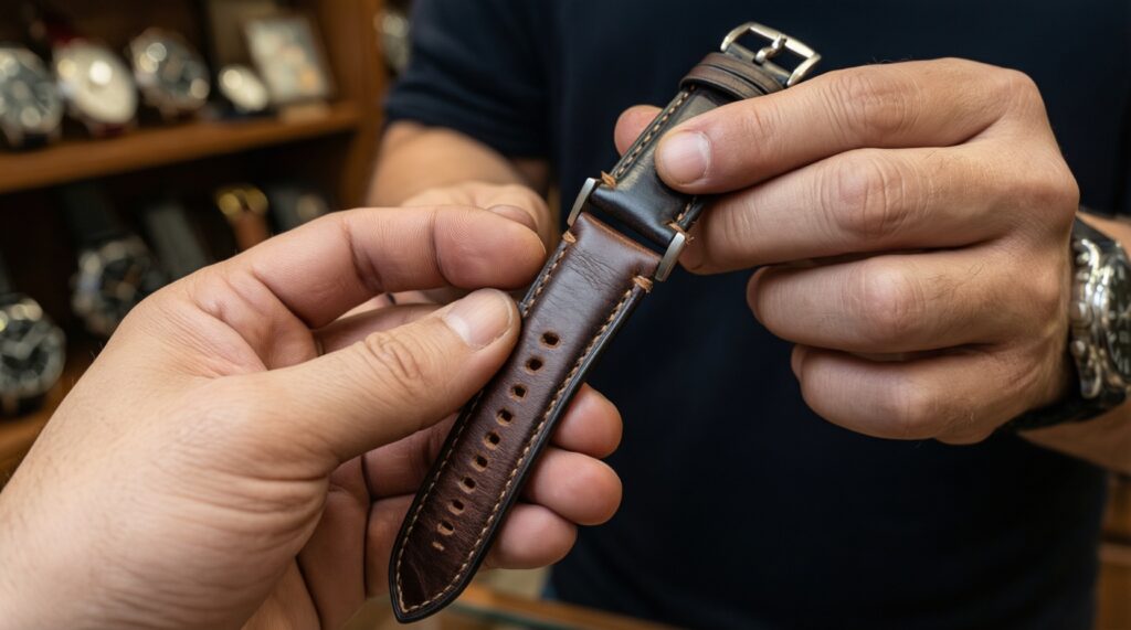 НАТО-ремешки, кожа, каучук, металл: плюсы и минусы материалов - иллюстрация