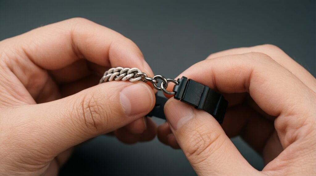 Размер и посадка: как выбрать диаметр, толщину и длину браслета под запястье - иллюстрация