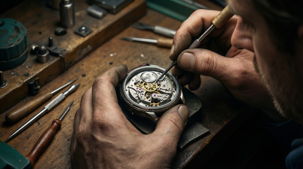 Как правильно обслуживать механические часы: интервал, симптомы, стоимость - иллюстрация