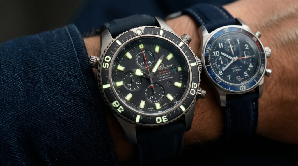 Чем отличаются дайверы, пилоты, хронографы и 