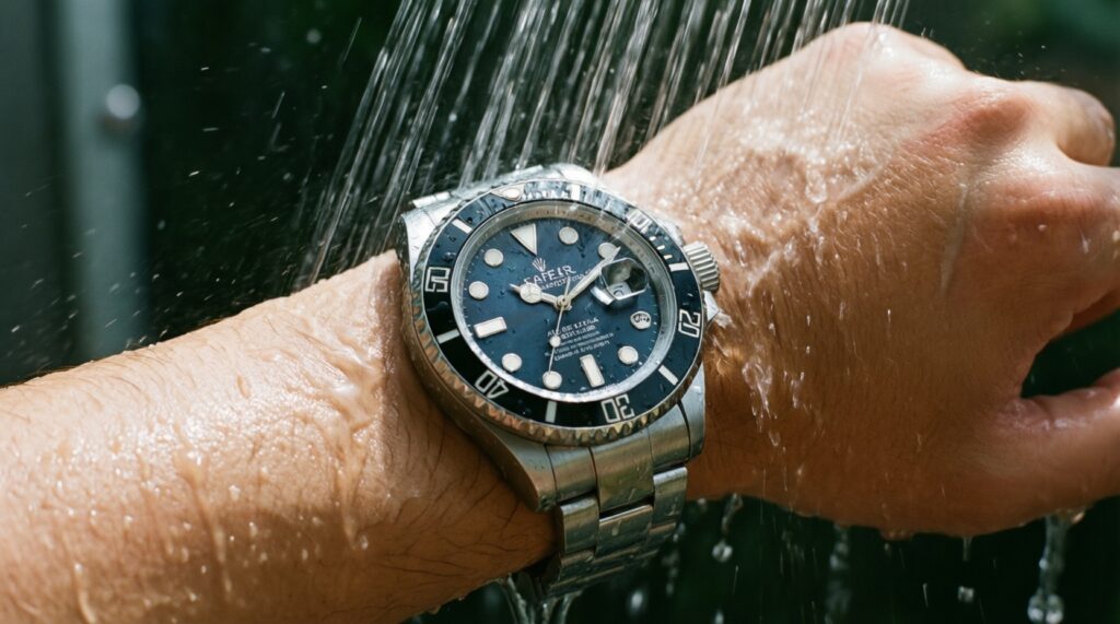 Водозащита часов: что реально означает 30/50/100/200 м - иллюстрация