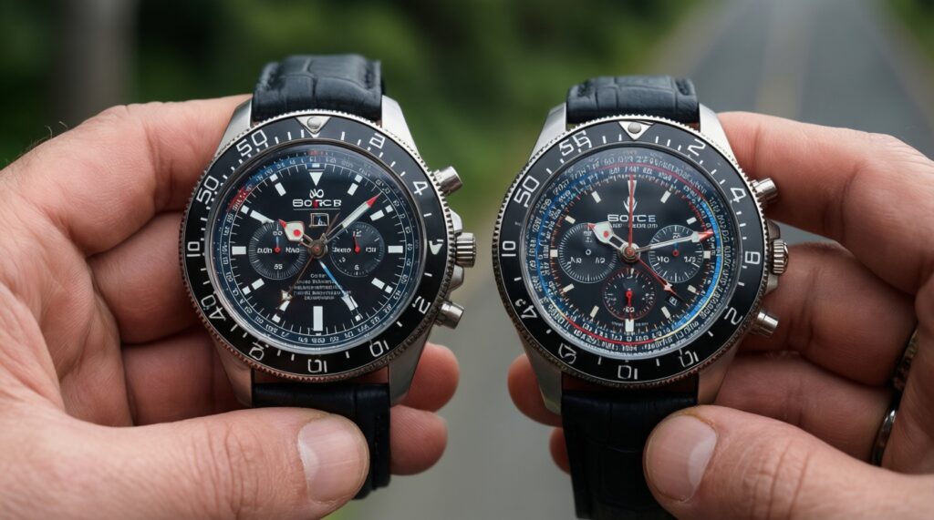 Часы для путешествий: GMT, мировое время и полезные функции в дороге - иллюстрация