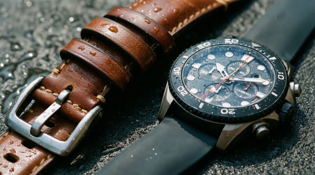 Ремешки и браслеты: кожа, каучук, металл, нейлон - как выбрать и менять - иллюстрация