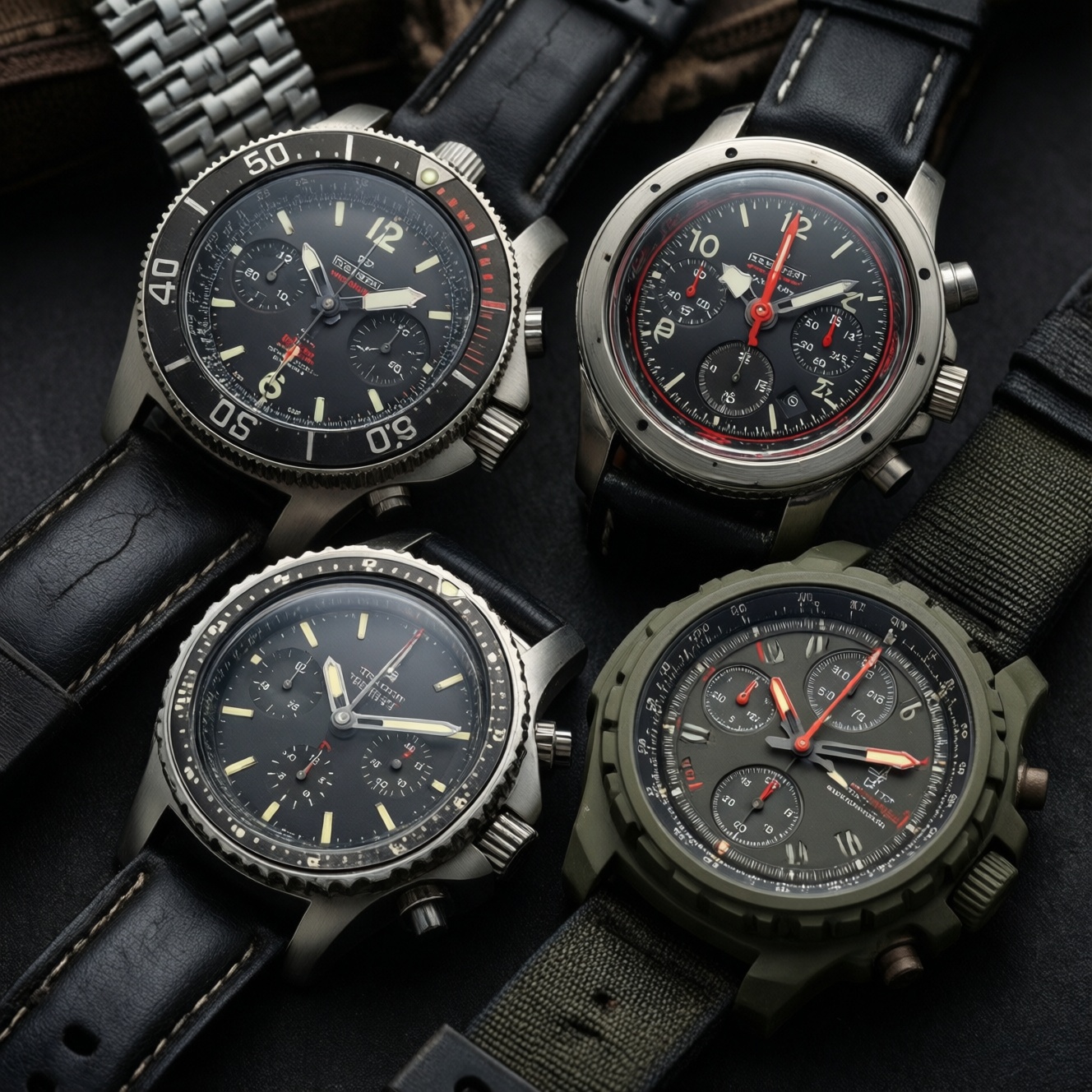 Чем отличаются дайверы, пилоты, хронографы и полевые часы: гид по типам