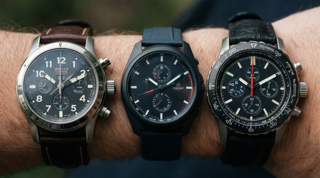 Как читать циферблат: основные элементы и их функции - иллюстрация