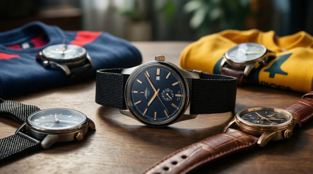 Часы и дресс-код: что уместно в разных ситуациях - иллюстрация