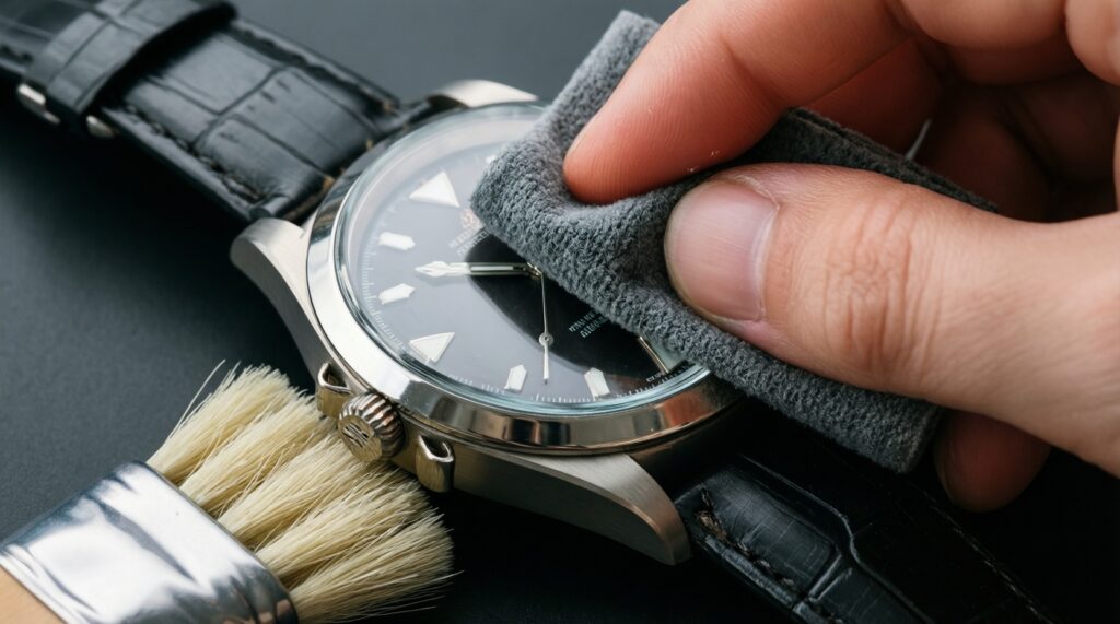 Как ухаживать за часами: ежедневные привычки и частые ошибки - иллюстрация
