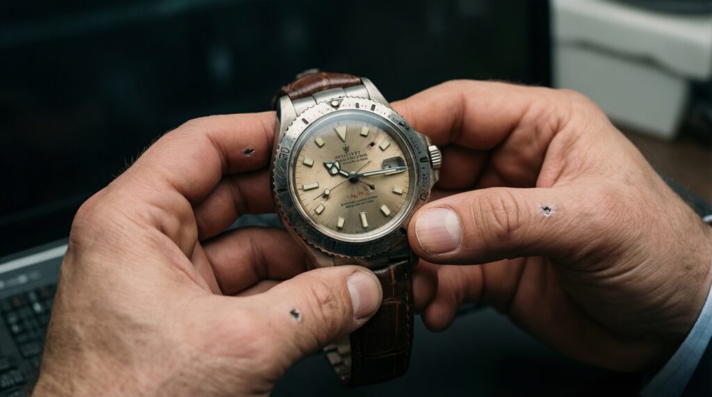 Покупка часов с рук: чек-лист проверки перед сделкой - иллюстрация