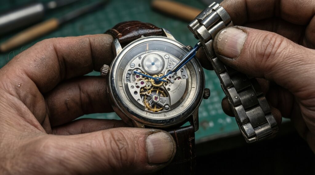 Как правильно ухаживать за механическими часами: хранение, завод, сервис - иллюстрация
