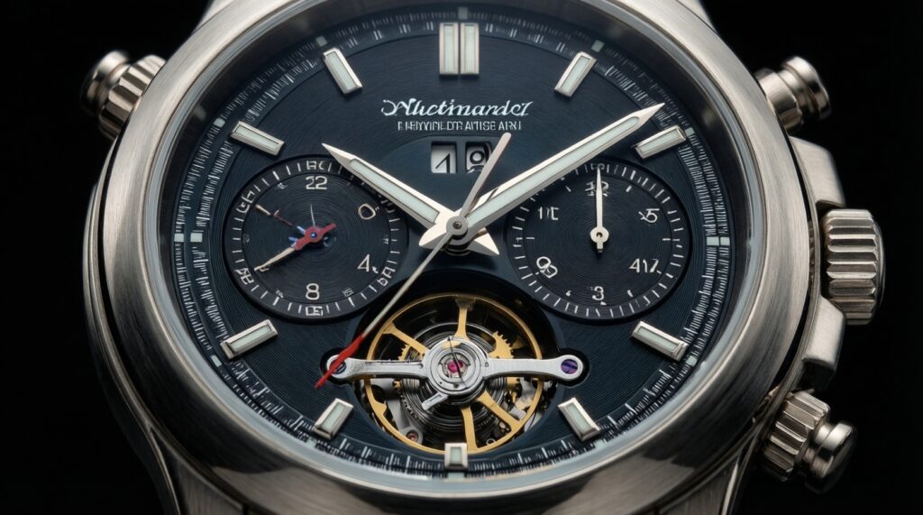 Сложные функции (компликации): хронограф, GMT, турбийон - простыми словами - иллюстрация