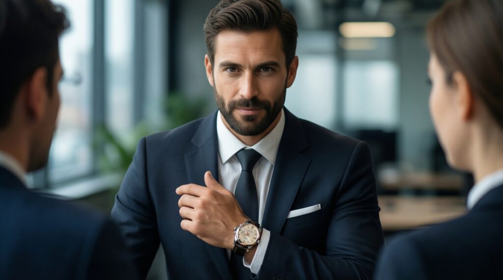 Часы и дресс-код: какие модели уместны в офисе, на мероприятии, в путешествии - иллюстрация