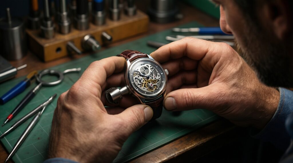 Как читать характеристики часов: водозащита, стекло, калибр, запас хода - иллюстрация