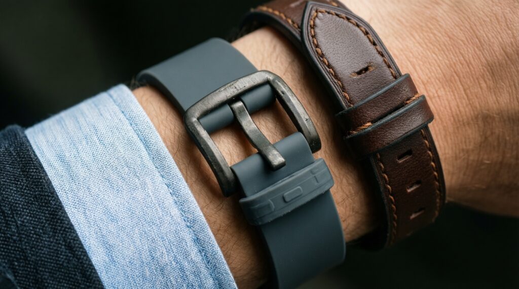 Ремешки и браслеты: как меняют стиль и удобство часов - иллюстрация