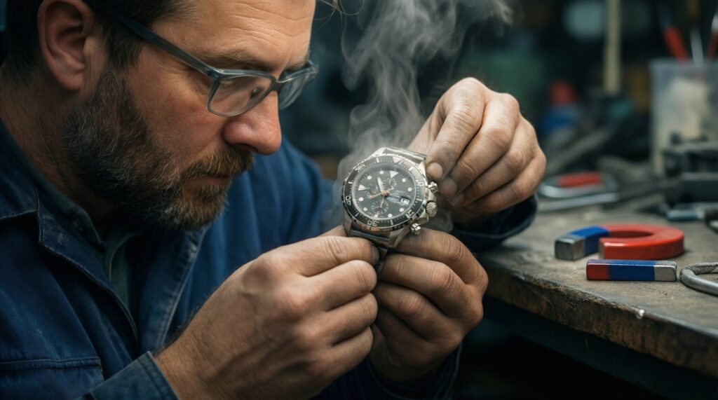 Как ухаживать за часами: чистка, хранение, магнетизм и сервис - иллюстрация