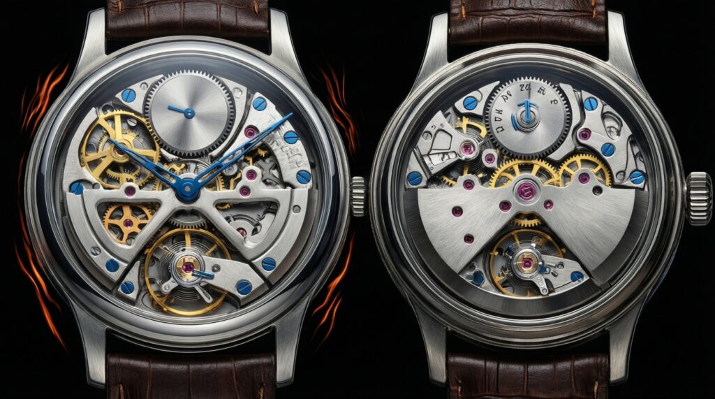 Механика vs кварц: в чем разница и что выбрать для повседневной носки - иллюстрация