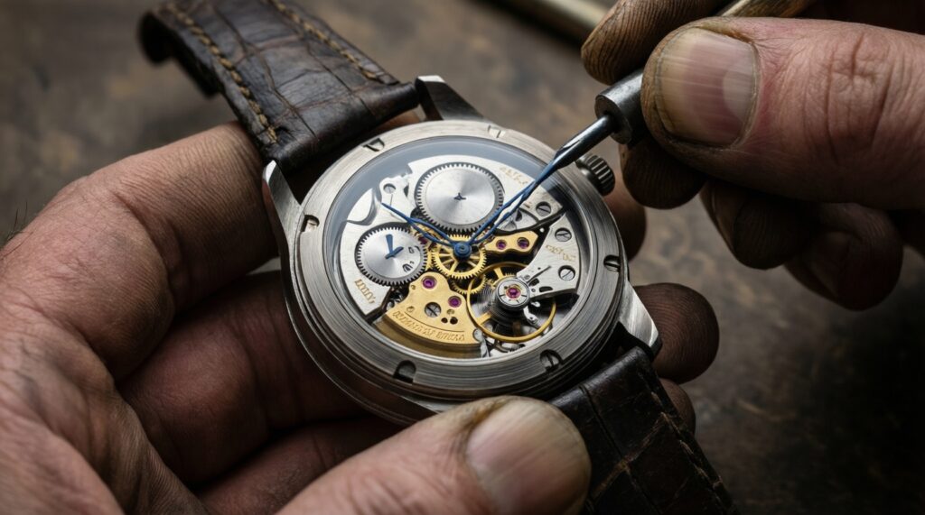 Автоматический механизм: как работает автоподзавод и что важно знать - иллюстрация