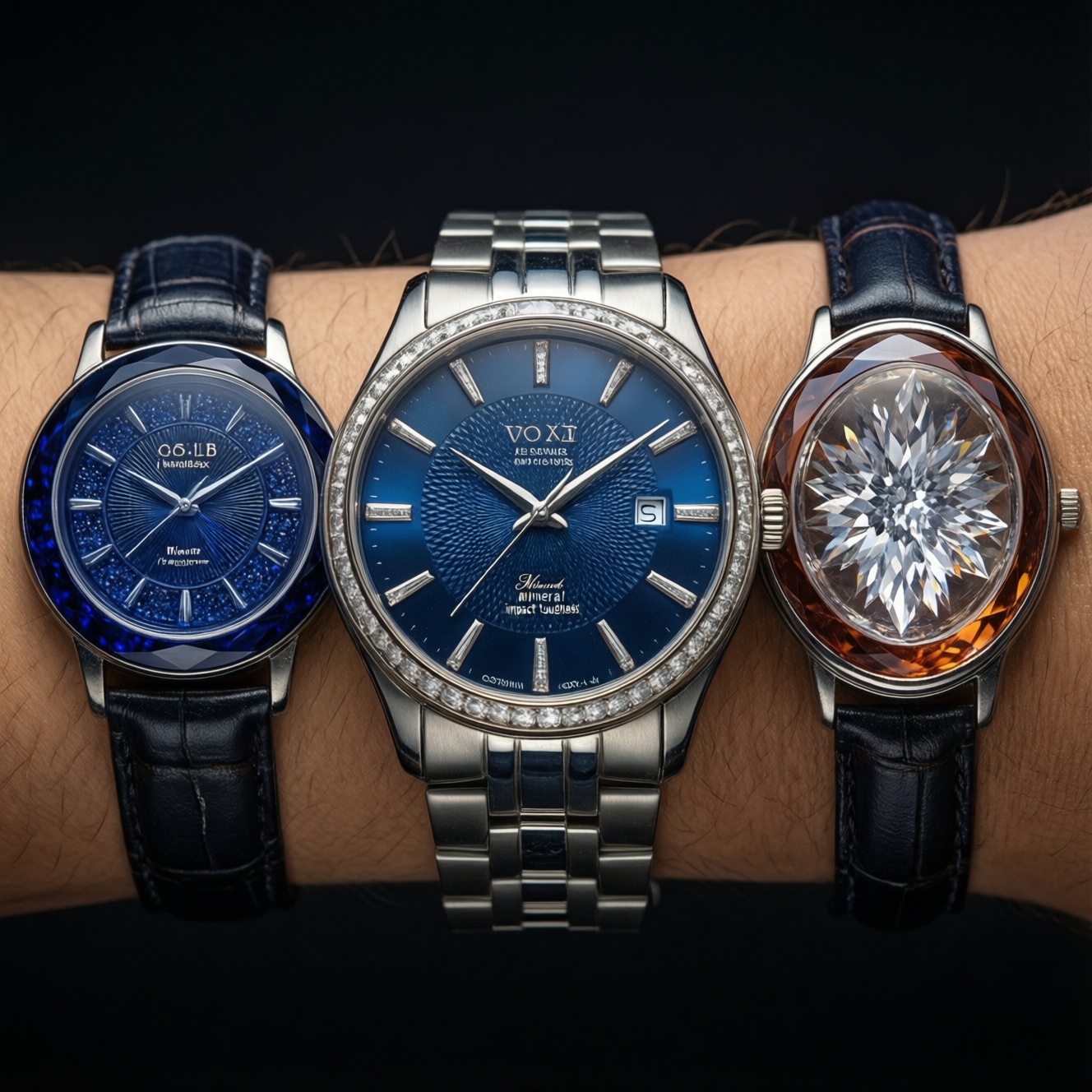 Стекло в часах: плюсы и минусы сапфира, минерального и хардлекс стекла