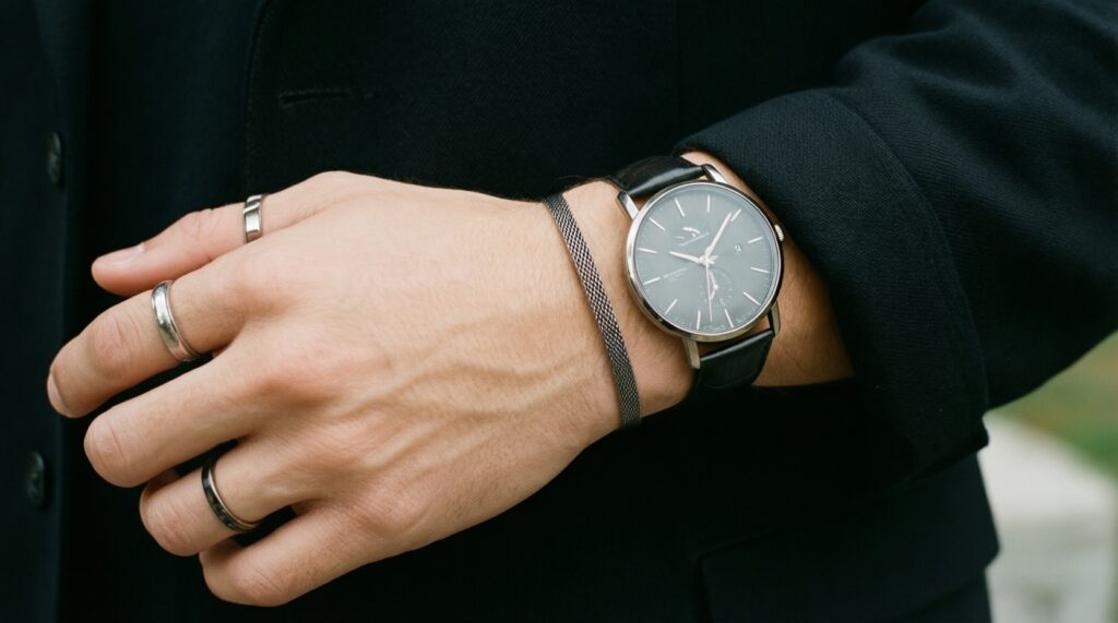 Часы и стиль: как сочетать часы с одеждой, обувью и аксессуарами - иллюстрация