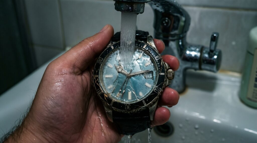 Водозащита часов: что реально означает 30/50/100/200 метров - иллюстрация