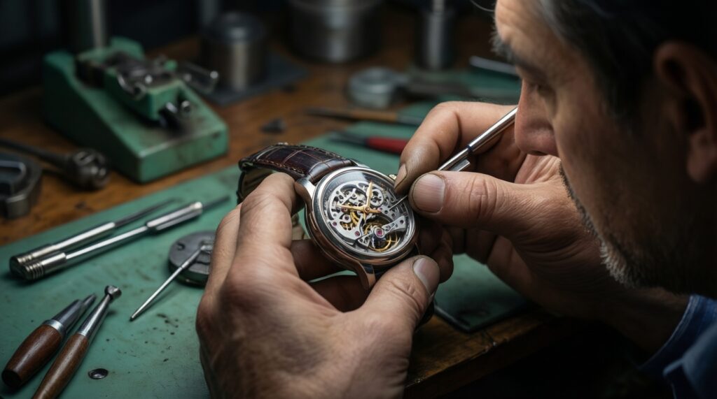Как ухаживать за механическими часами: завод, хранение, сервис - иллюстрация