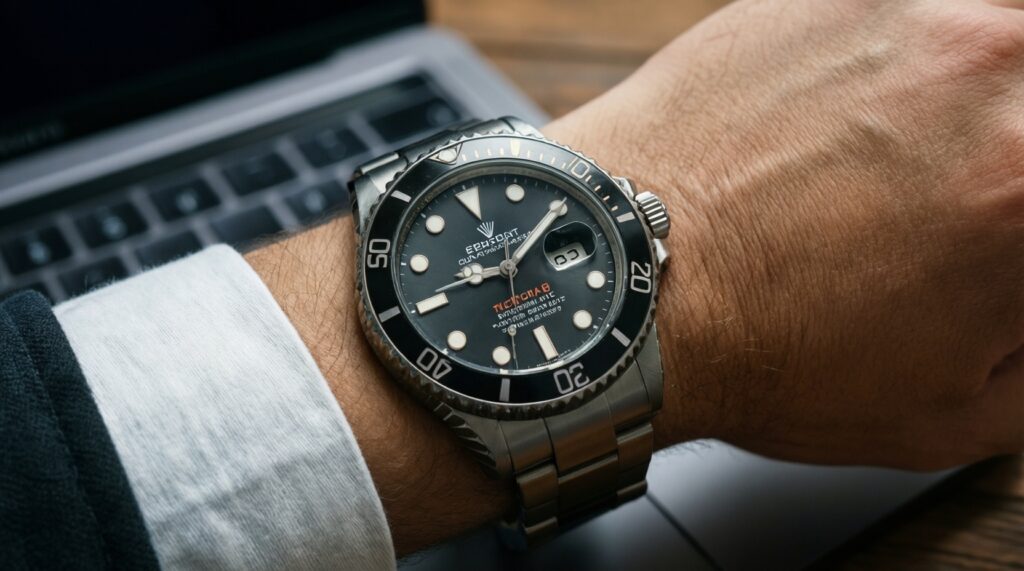 Дайверские часы: зачем безелю нужна разметка и как им пользоваться - иллюстрация