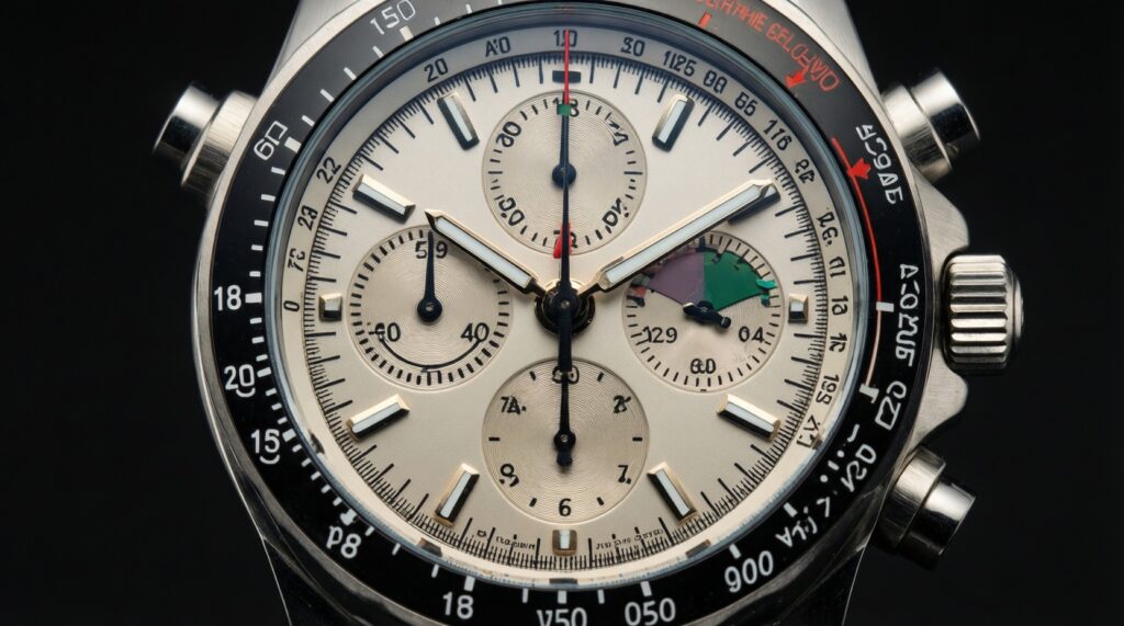 Как читать маркировки на циферблате: хронограф, GMT, дайверские обозначения - иллюстрация