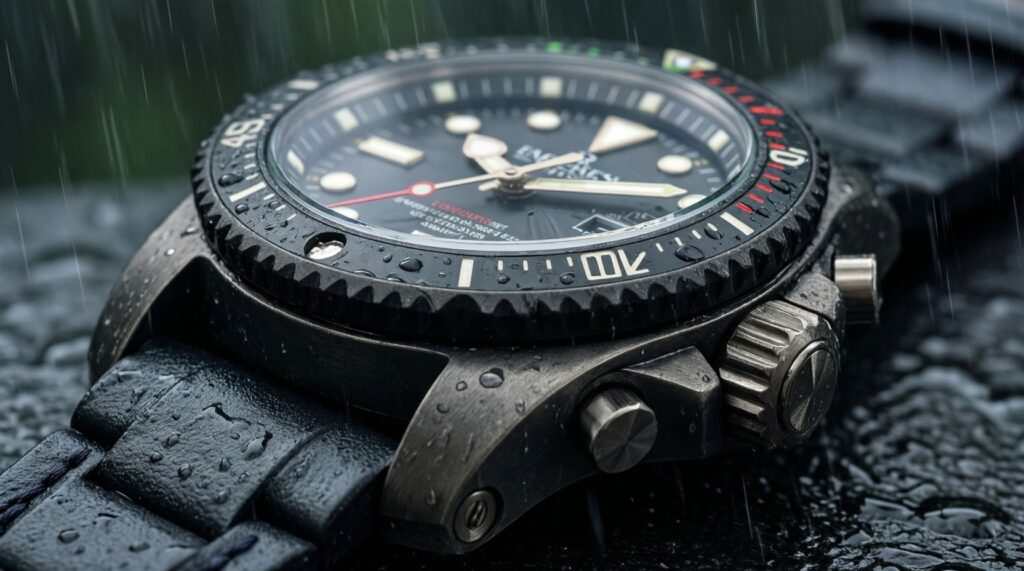 Часы для разных стилей: костюм, casual, спорт, outdoor - иллюстрация