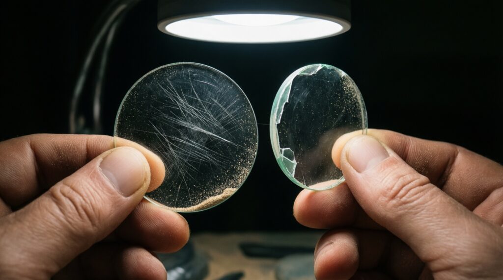 Сапфир или минерал: какое стекло практичнее в реальной жизни - иллюстрация