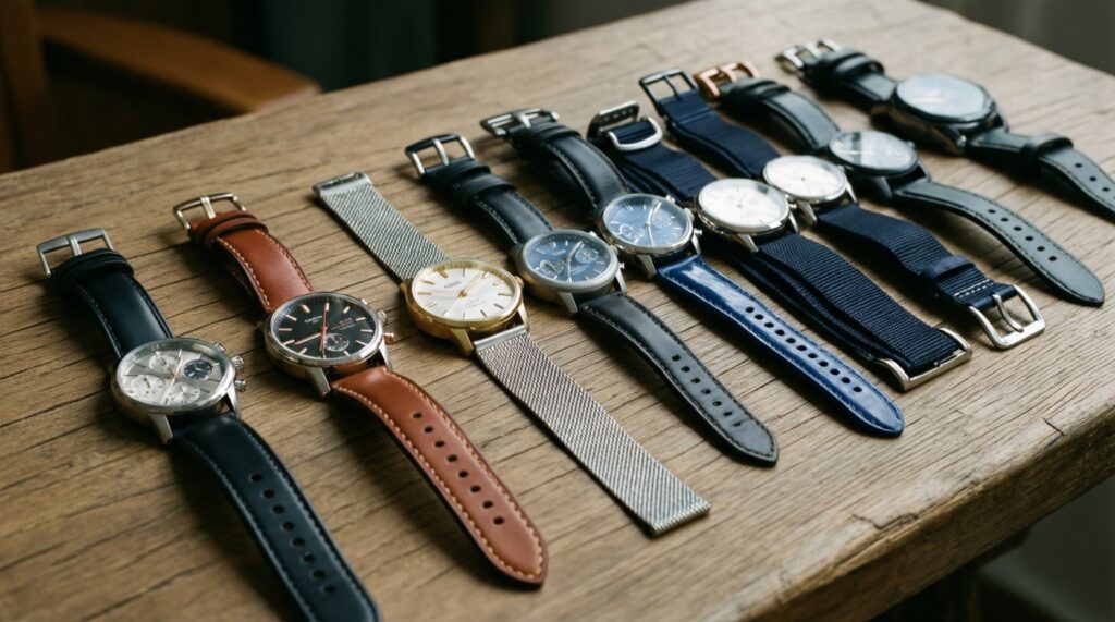 Кожа, каучук, нейлон, металл: как выбрать ремешок под сезон и задачи - иллюстрация