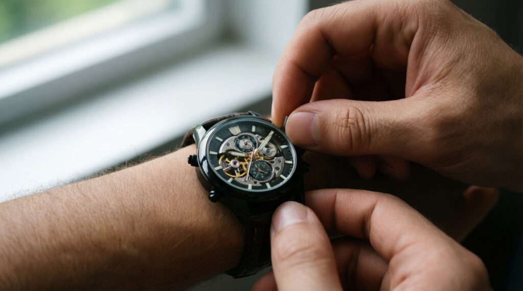 Автоподзавод и ручной завод: как правильно носить и заводить механику - иллюстрация