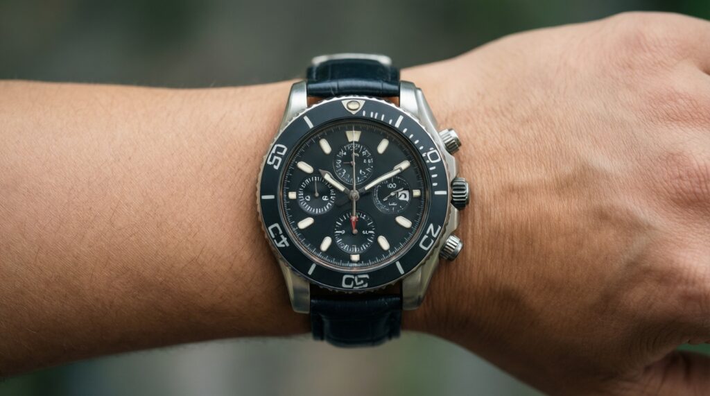 Как подобрать размер корпуса под запястье: диаметр, lug-to-lug и толщина - иллюстрация