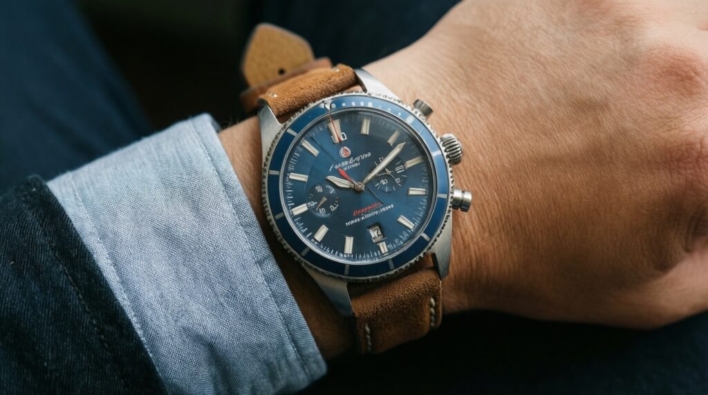 Как подобрать размер корпуса под запястье: диаметр, lug-to-lug и толщина - иллюстрация