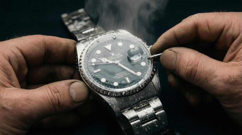 Водозащита часов: что реально значит 30/50/100/200 метров - иллюстрация