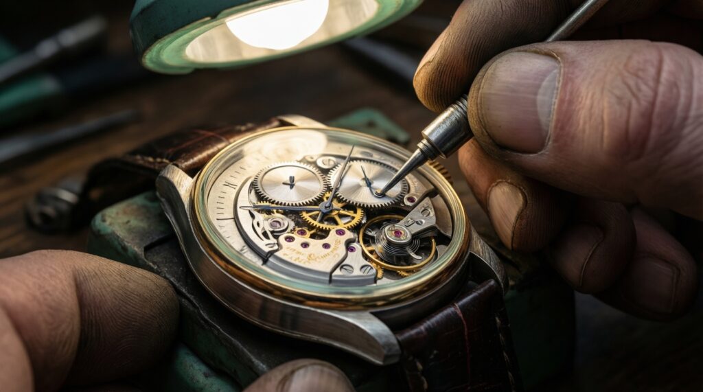 Сервис и уход: как часто обслуживать механические часы и чего избегать - иллюстрация