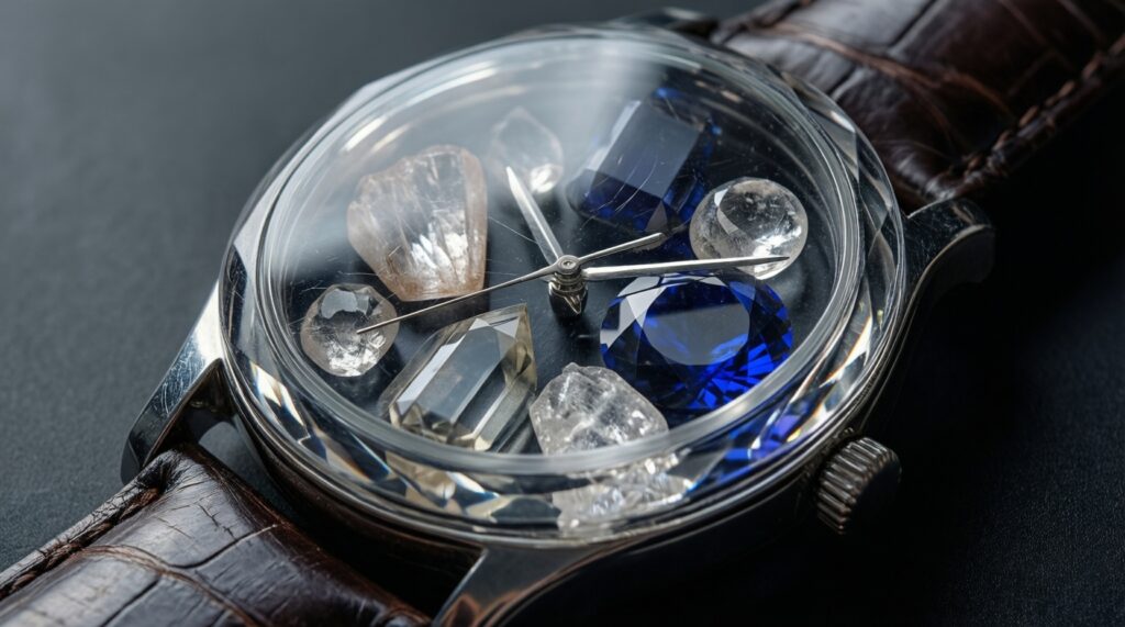 Сапфировое стекло, минералка, акрил: сравнение по прочности и ремонту - иллюстрация