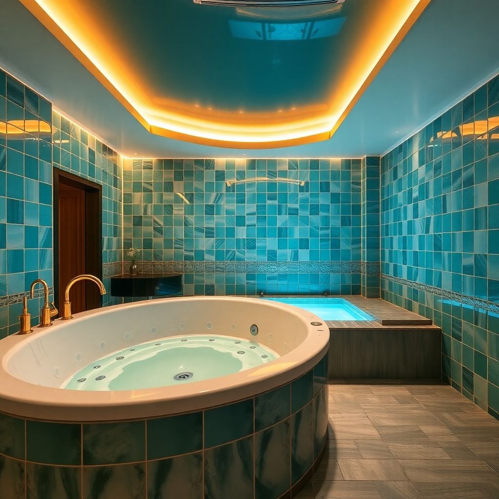 Банкетный зал с бассейном в развлекательном комплексе Soho Rooms