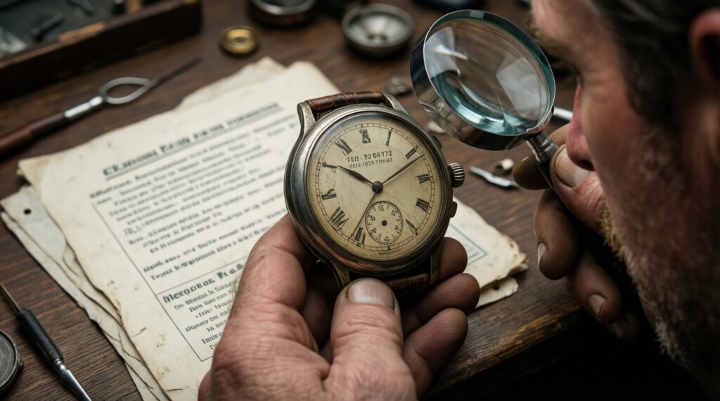 Винтажные часы: как отличить оригинал и оценить состояние - иллюстрация