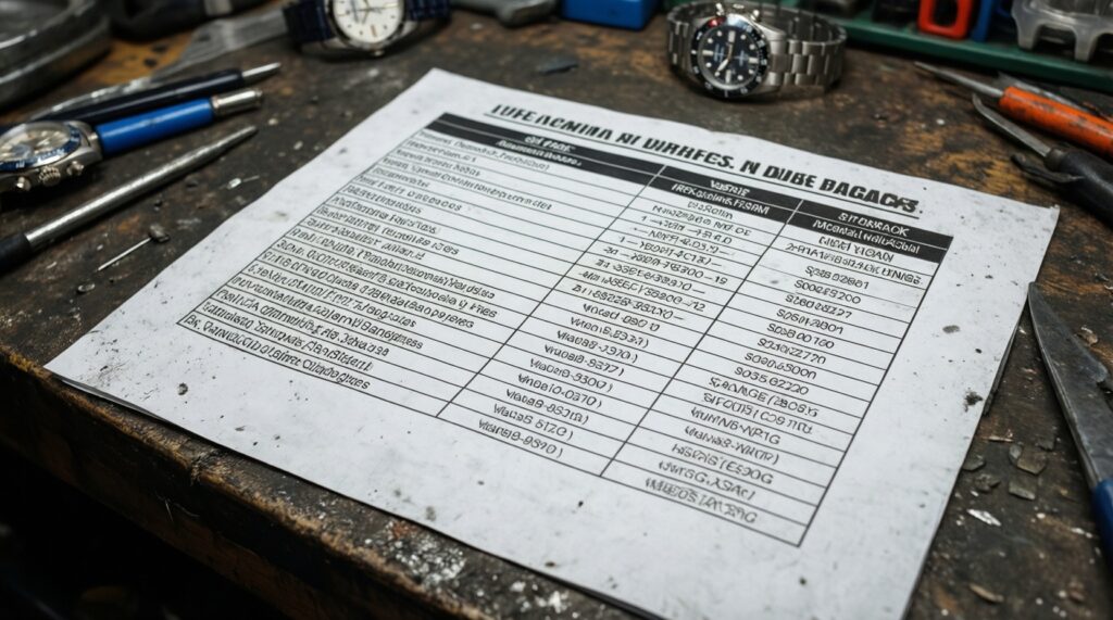 Когда делать сервис механических часов и сколько это обычно стоит - иллюстрация